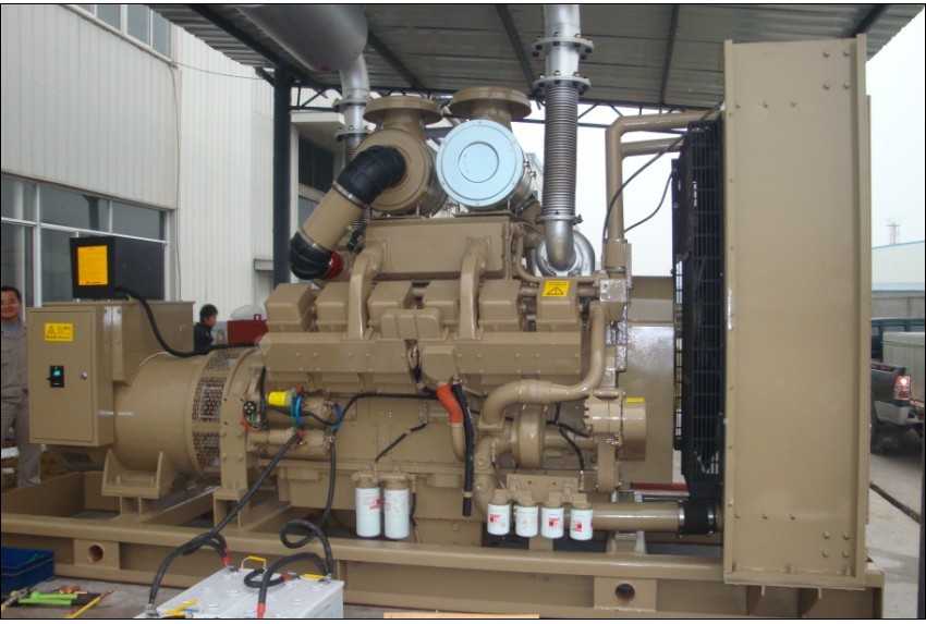 烟台应急800kw康明斯高压系列柴油发电机组